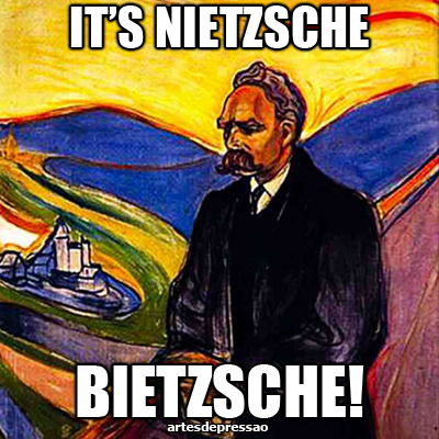 artesdepressao:  (Friedrich Nietzsche - Eduard Munch) 