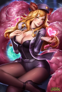 citemer:  POPSTAR~~~~~ http://www.pixiv.net/member_illust.php?mode=medium&amp;illust_id=52835564http://citemer.deviantart.com/art/Popstar-Ahri-563802021