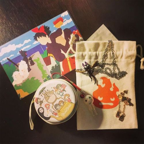 August @fangirlmonthly Studio Ghibli box was super cute! #fangirlmonthly #studioghibli #august2019  