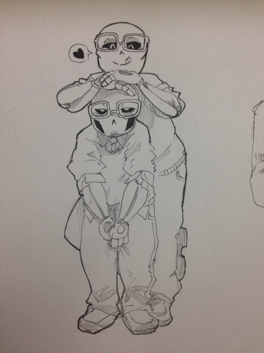 wet-ankles:  Bunch of draws of another gaster nicknamed “Kinkster” from the