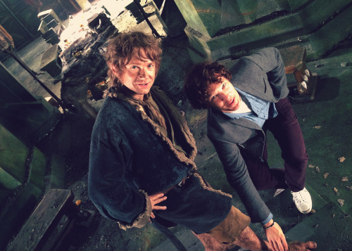 the-hobbit:Behind the Scenes: Benedict Cumberbatch