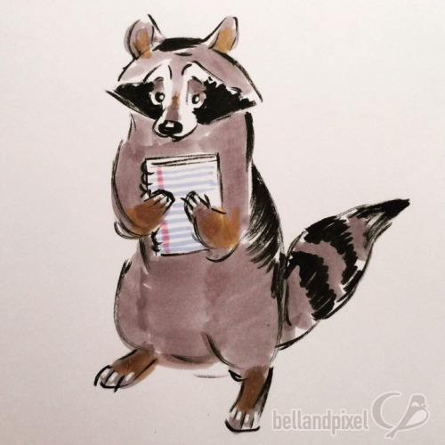 Best work-memo: “there is a raccoon in your building.”