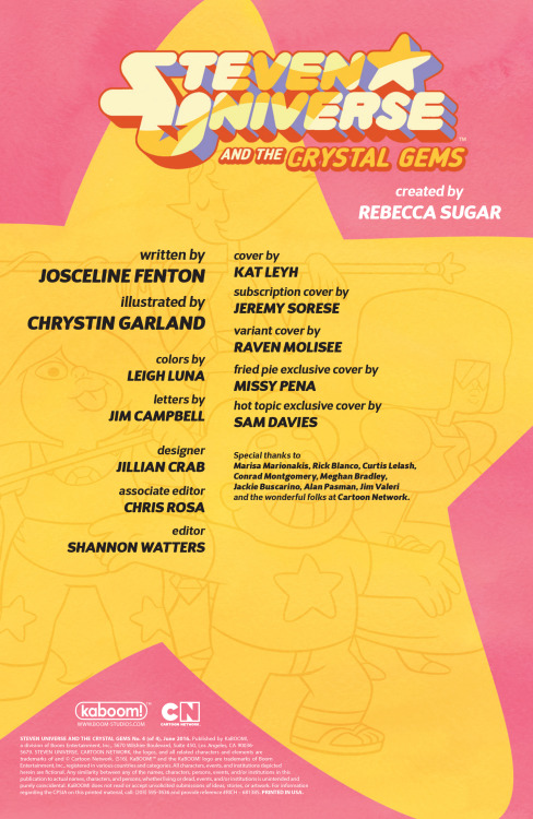 STEVEN UNIVERSE AND THE CRYSTAL GEMS #4 (OF 4)