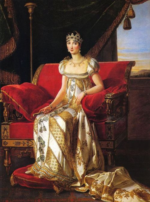 Pauline Bonaparte by Marie Guillermine Benoist, 1808