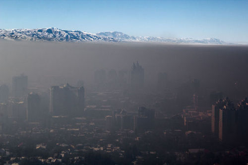 smokeybissli: Smog over Almaty, Kazakhstan, Igors Jefimovs. 