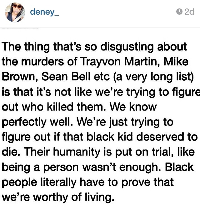 mydearestlola:  Oh the luxurious privilege of not having your humanity put on trial