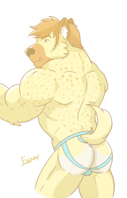Here&rsquo;s that pic Fynn did of Fuze makin him look like a beefy bara dude.  Really great stuff.