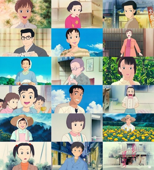 ghibli-collector:Every Character From The Late Master Isao Takahata’s Studio Ghibli Films (1935 - 2018)