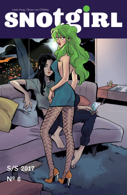 radiomaru:All eight of Leslie’s Snotgirl covers so far.(Volume 1: Green Hair Don’t Care covers the