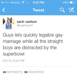 zachsgay:  Follow me on twitter for crazy