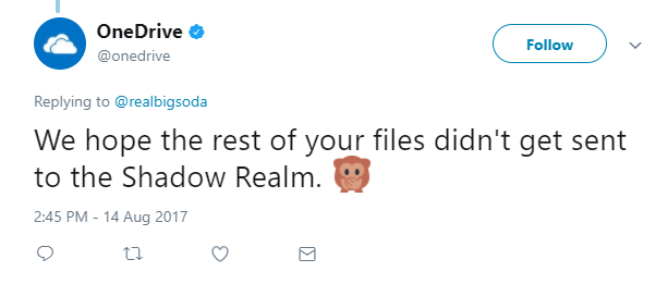 tidonial:THIS HAPPENED TO ME AND GOD I’M GOING TO CRY THANK YOU ONEDRIVE FOR DOING