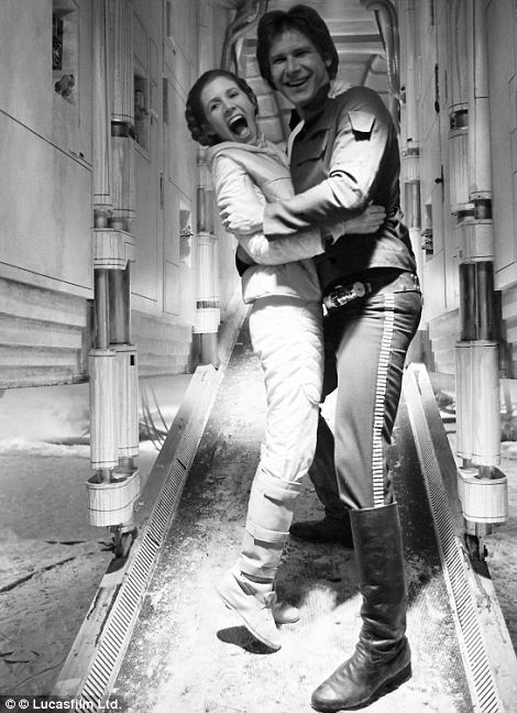 gameraboy:  Some behind the scenes photos from the Star Wars movies, released by