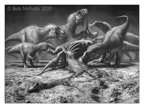 Today's Random Portfolio Artwork Is "The Formidable Opportunists," From The Book LOCKED IN TIME, ANIMAL