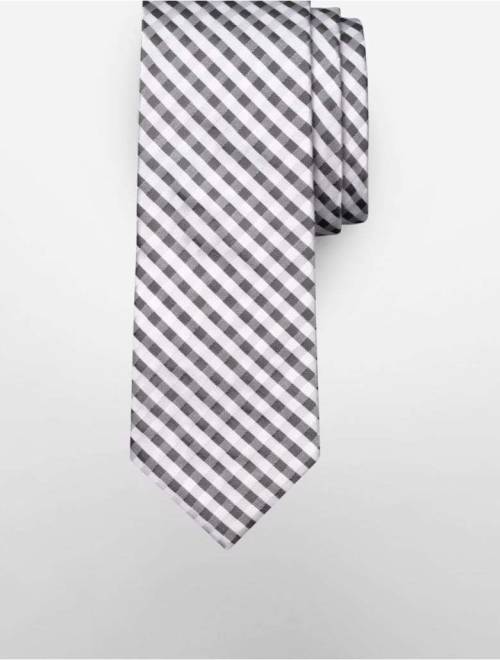 lots-of-plaiditude:  steel bianco plaid pattern tieShop for more like this on Wantering!