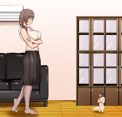 Woman on left, background by Abo MantenMinigirl by Furiten no RyuuFull res