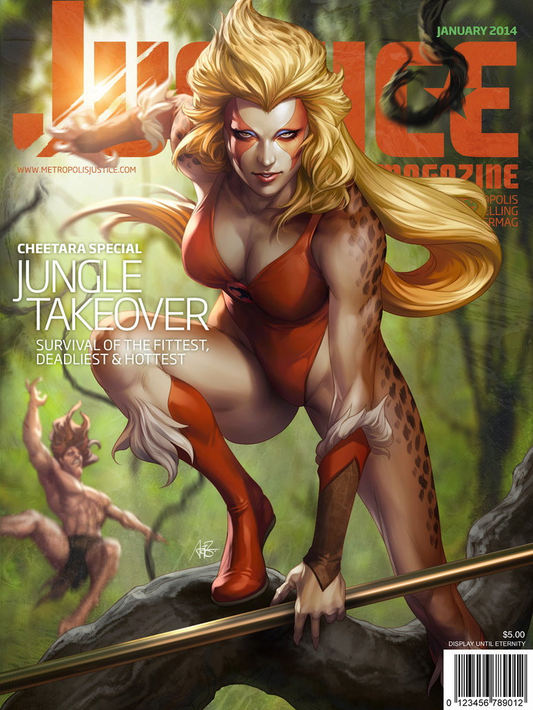 spyrale:  Justice Mag by Stanley Lau aka ArtGerm