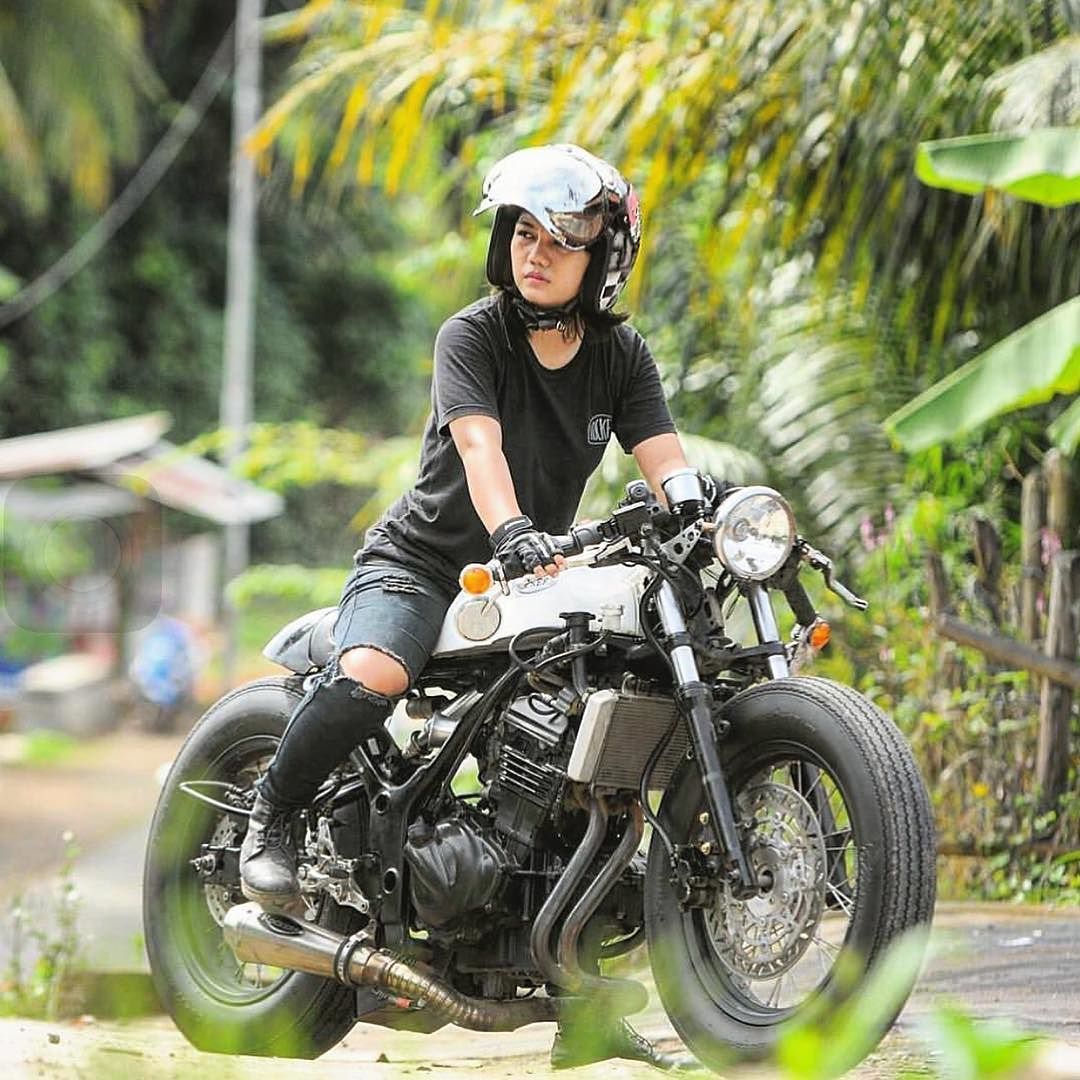 The Original Shepdaddy — @niie_kurnia from Indonesia on a Kawasaki Ninja...
