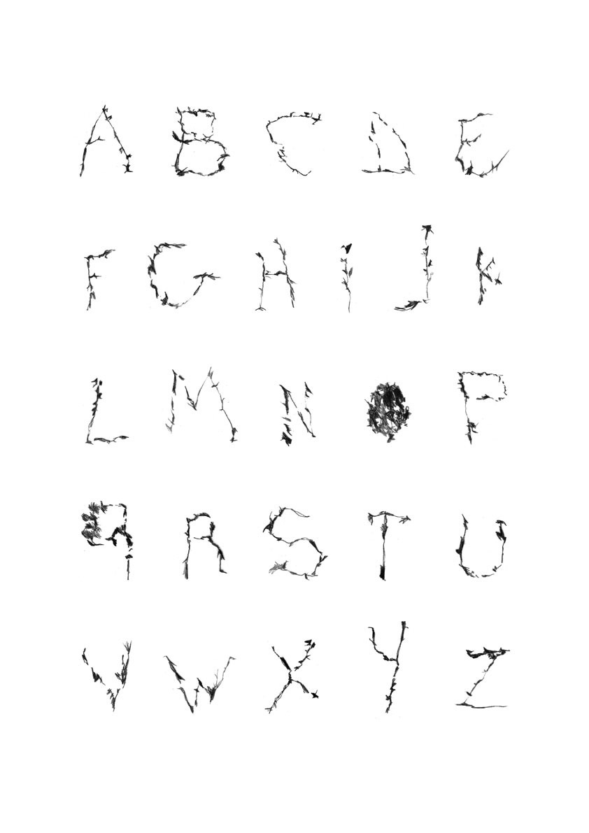 Artwork by Anais Mims  HIROSHIMA  Font : &ldquo;Hiroshima mon amour&rdquo;