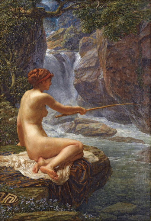 The Nymph of the Stream by Sir Edward John Poynter 