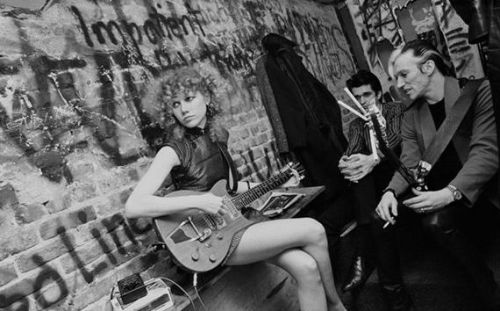 theunderestimator-2: The Cramps captured by Chester Simpson while getting ready to bring down the ho