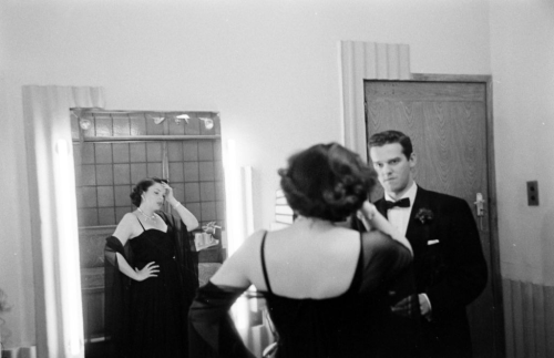 Judy Garland backstage at the London Palladium, 1951