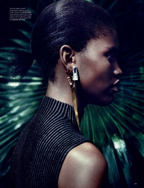 thesocietynyc: Amilna Estevao for the Fall/Winter 2015 issue of love-magazine​, photographed S&oslas