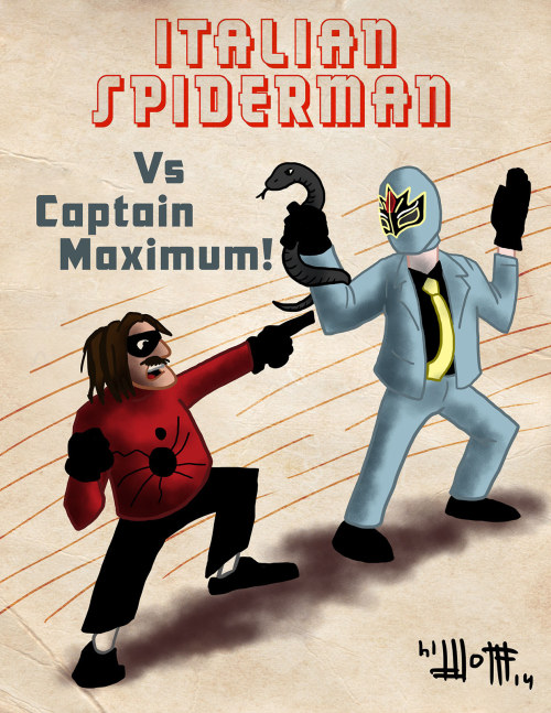 herochan:Italian Spiderman: The Adventure ContinuesCreated by Dan Wolff