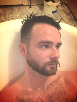 anurbanagrarian: This is me.  #beard #gay #moustache #surrey #fuzzyboy #uk 