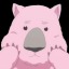 pinkglitterywombat
