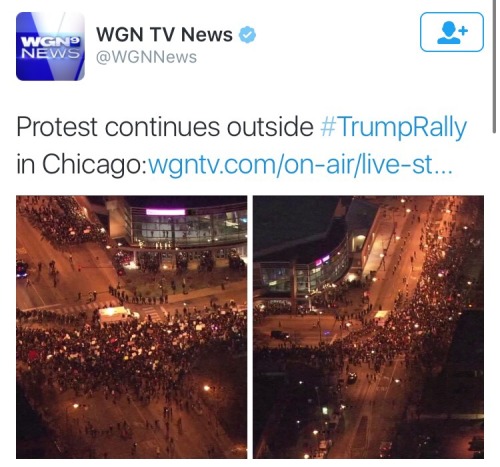krxs10:!!!This is a very important moment that deserves to be commended!!!Donald Trump’s Chicago ral