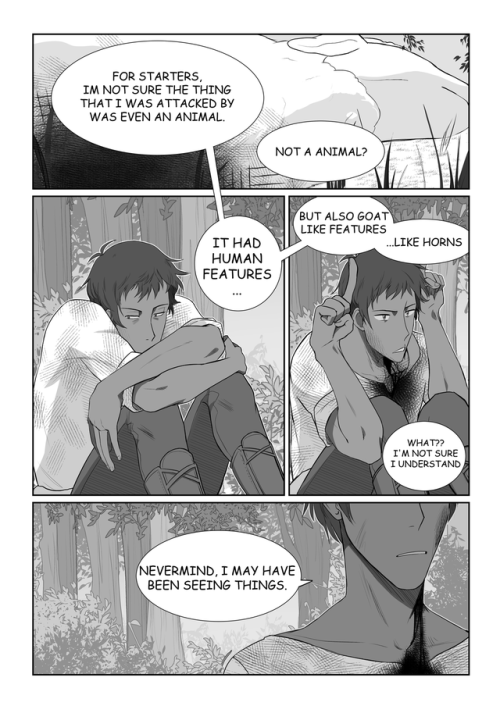  Part 1 | Part 2 | Twitter | InstagramPart 3! of my AU comic~ Lance doubts himself on what he saw,