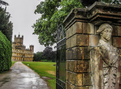 wanderthewood:Highclere Castle, Hampshire, England by davidawgeorge