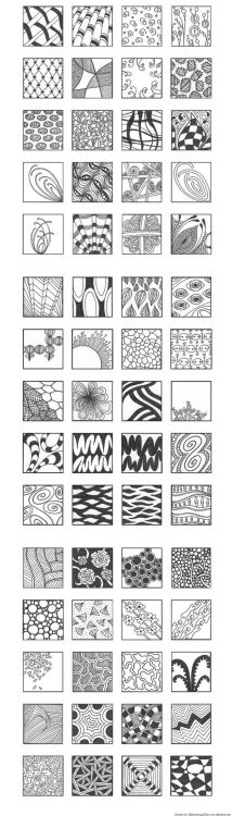 Zentangle Patterns #Zentangle on clipzine.me.