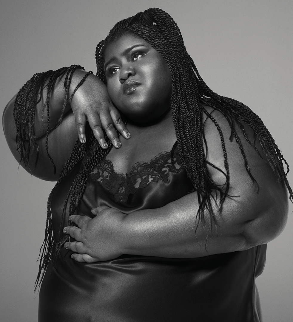 femmequeens:  Gabourey Sidibe photographed by Inez van Lamsweerde &amp; Vinoodh