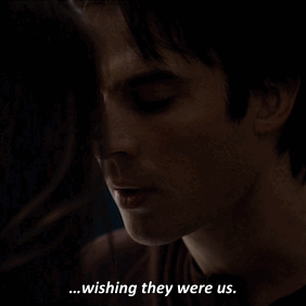  That’s why I love him so much. He’s sexy and sometimes bad/evil and good at heart at the same time and smart, wild, passionate, intense. I love how he loves Elena. He’s so protective about her and Jer and even ‘bout Stefan. I hate they broke