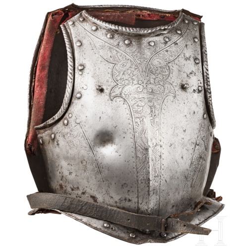 Italian bullet proofed cuirass, circa 1600from Hermann Historica