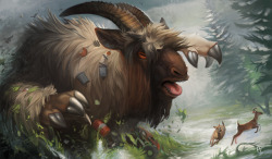 alradeck:  Anyways, here’s Tarmogoat.Merch: http://sales.starcitygames.com/spoiler/display.php?name=creature+%2Btarmogoat+-Retailer&namematch=BOOLImage