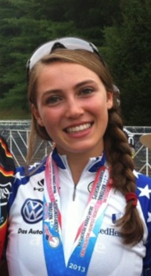 anythinggoessports: Watch out for this young lady! She is Kate Courtney from California. She is the 