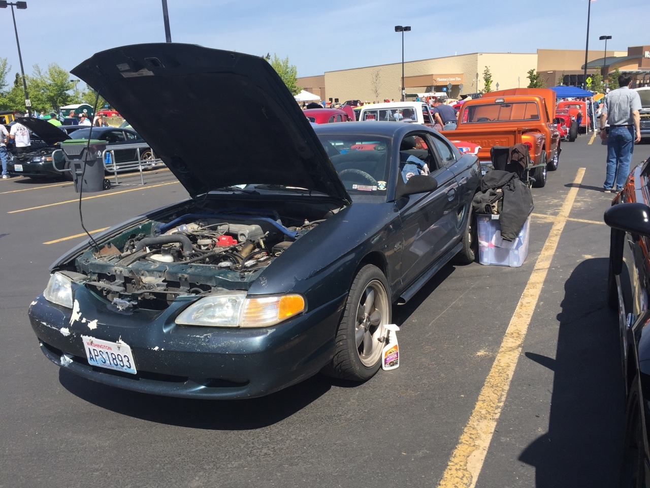 Car show today so many gorgeous cars I only snapped pics of a few