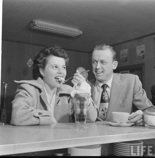Apparently today is National Ice Cream Day(Bernard Hoffman. 1951)