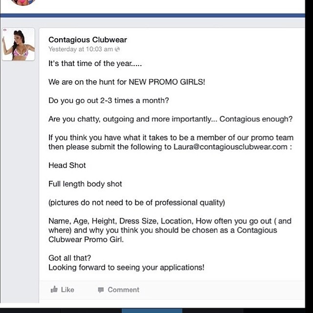 contagious clubwear
