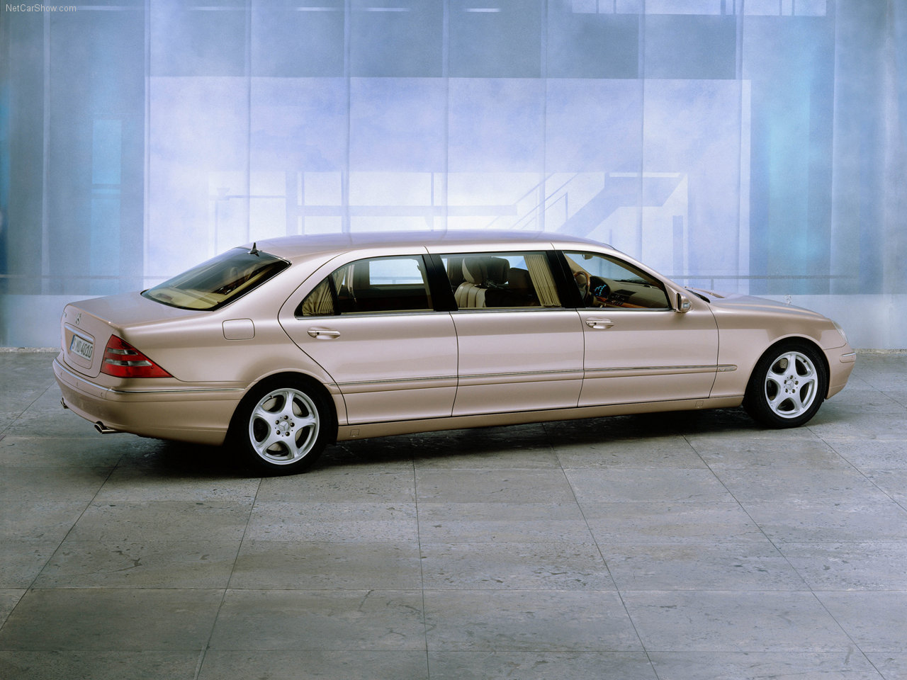 german-cars-after-1945:  Mercedes S 600 Pullmann Sedan - 2001 