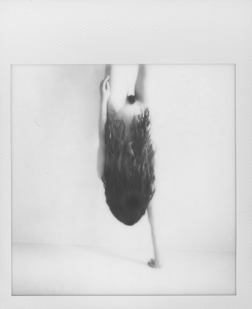 lobbiaz:  Black and white impossible Polaroids with @margheritacesarano Original available by my sit