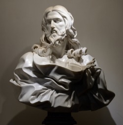 michelangelogallery:   Bust of Jesus Christ by Gianlorenzo Bernini  