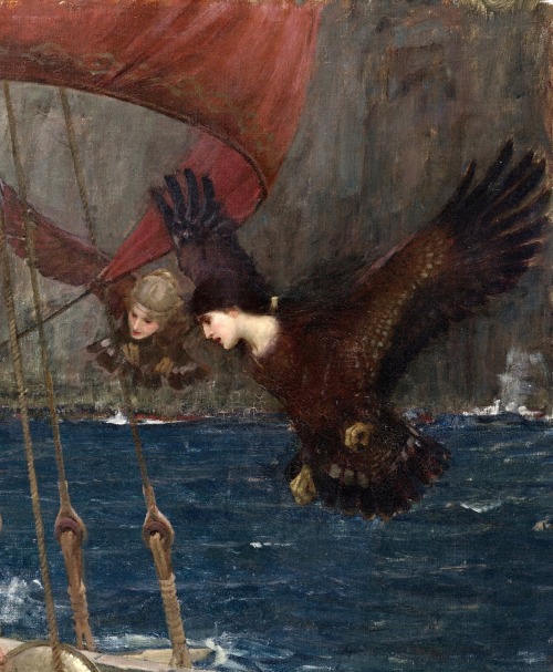 aqua-regia009:Ulysses and the Sirens (1891) - John William Waterhouse