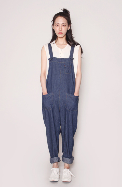 Sex daeum: baggy fit denim overall 38,000원 pictures