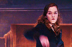 shoother:  Hermione + being sassy 