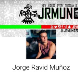 sadiablito:  YouTuber Jorge Ravid Muñoz.