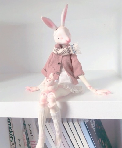 bunny bunny ball jointed doll