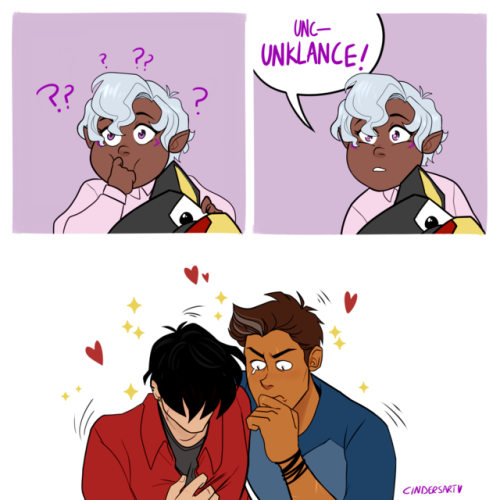 cindersart:shiro/allura: procreatekeith/lance: I Will Be The Best Uncle